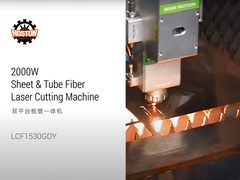 2000W Lazer Kesme Makinesi, Değişim Masası-Lavla ve Tüp Lazer Kesme Makinesi