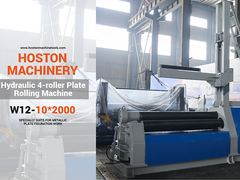 Hidrolik CNC Plak Dökme Makinesi 4 Roll 6x1200mm